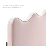 Current Performance Velvet Full Platform Bed by Modway