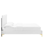 Current Performance Velvet Full Platform Bed by Modway