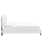 Current Performance Velvet Full Platform Bed by Modway