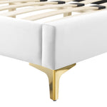 Current Performance Velvet Queen Platform Bed by Modway