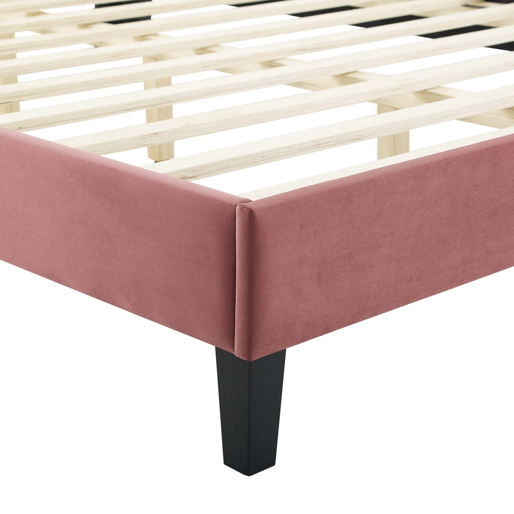Current Performance Velvet Queen Platform Bed by Modway
