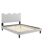 Current Performance Velvet King Platform Bed by Modway