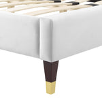Gwyneth Tufted Performance Velvet Queen Platform Bed by Modway