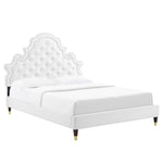 Gwyneth Tufted Performance Velvet Full Platform Bed by Modway