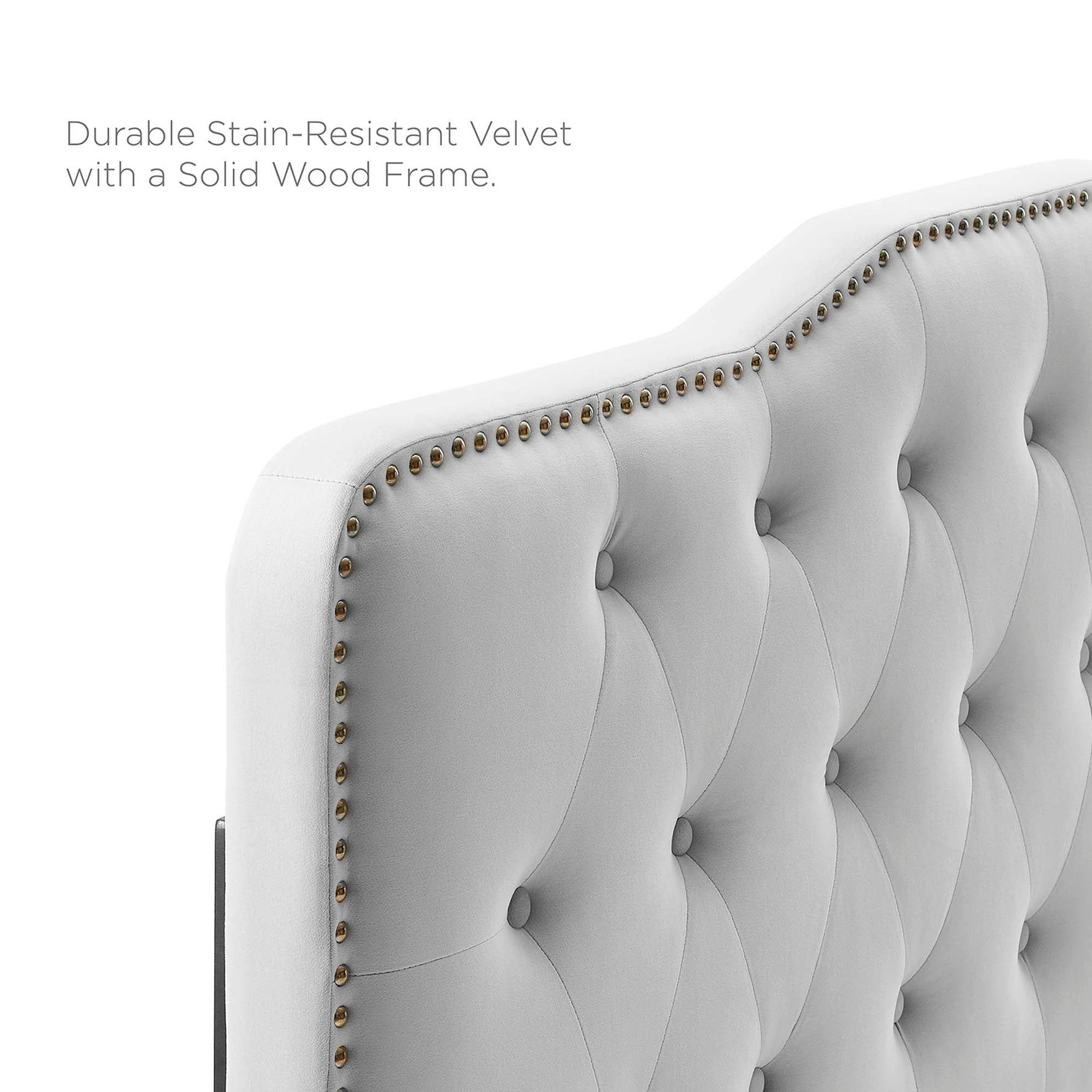 Amber Performance Velvet Twin Platform Bed by Modway