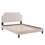 Sienna Performance Velvet Twin Platform Bed by Modway