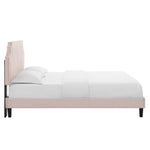 Sienna Performance Velvet Twin Platform Bed by Modway