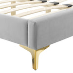 Sienna Performance Velvet Full Platform Bed by Modway