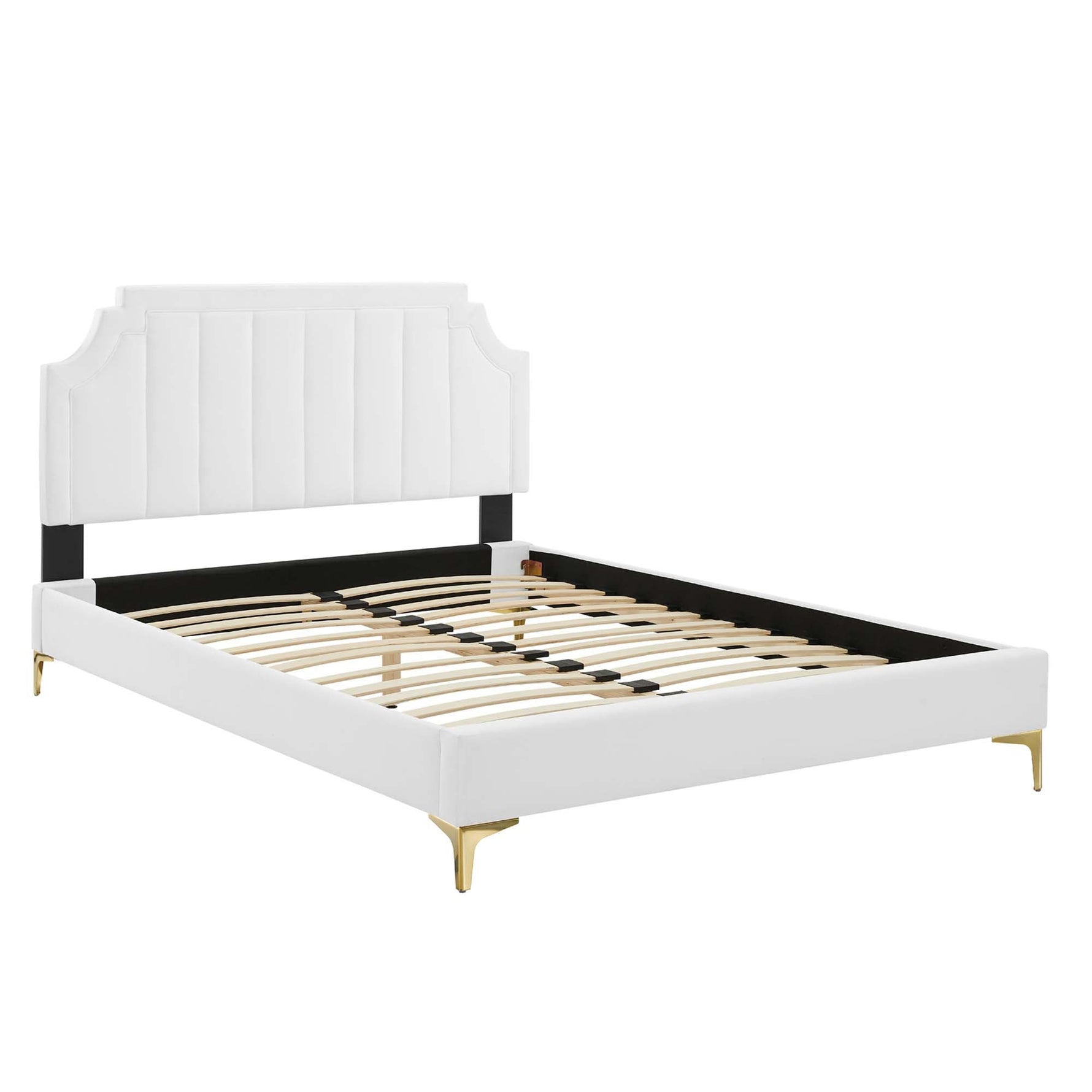 Sienna Performance Velvet Full Platform Bed by Modway