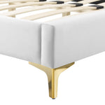 Sienna Performance Velvet Full Platform Bed by Modway