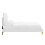 Sienna Performance Velvet Full Platform Bed by Modway