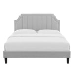 Sienna Performance Velvet Full Platform Bed by Modway