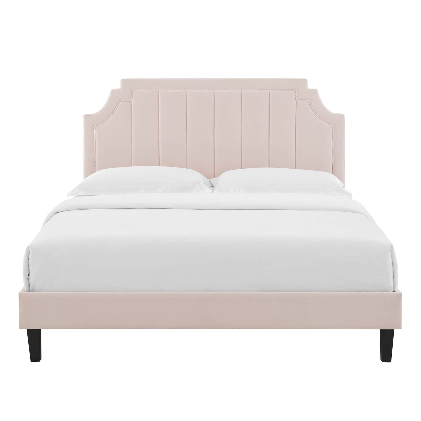 Sienna Performance Velvet Full Platform Bed by Modway