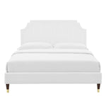 Sienna Performance Velvet King Platform Bed by Modway