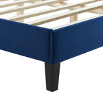 Sofia Channel Tufted Performance Velvet Full Platform Bed by Modway
