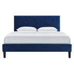 Roxanne Performance Velvet Full Platform Bed by Modway