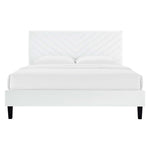 Roxanne Performance Velvet Full Platform Bed by Modway