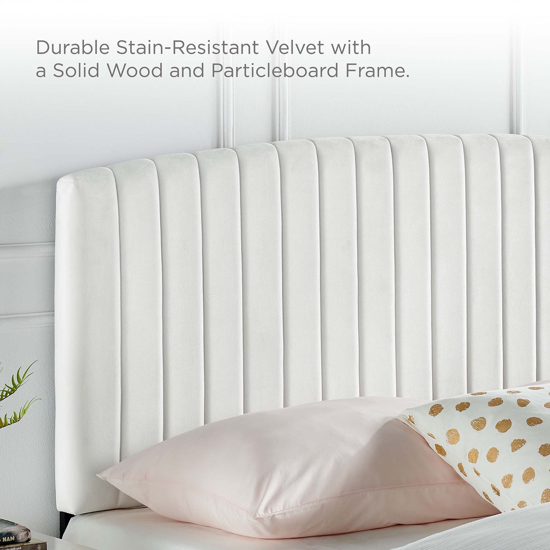 Alessi Performance Velvet Twin Platform Bed by Modway