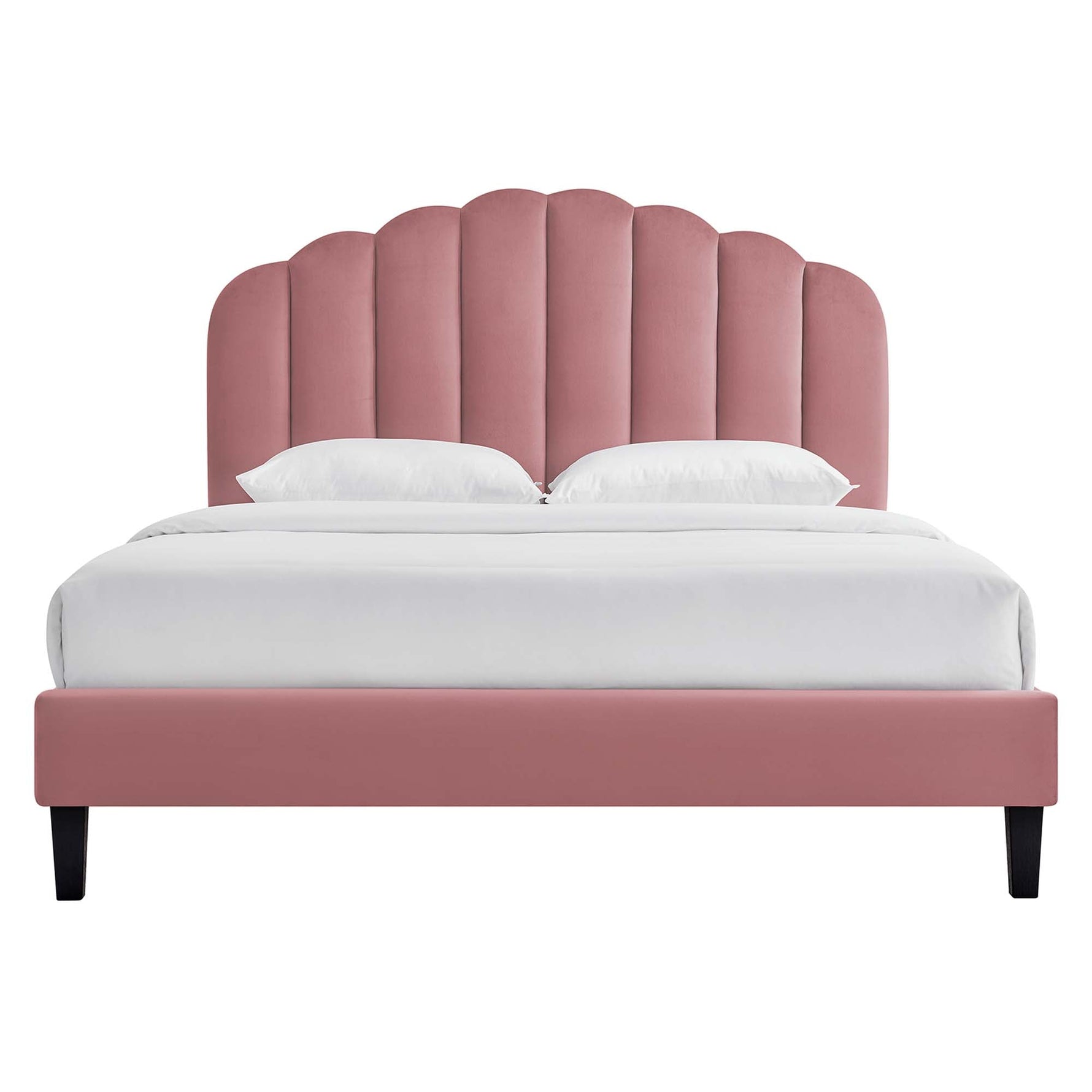 Daisy Performance Velvet Twin Platform Bed by Modway