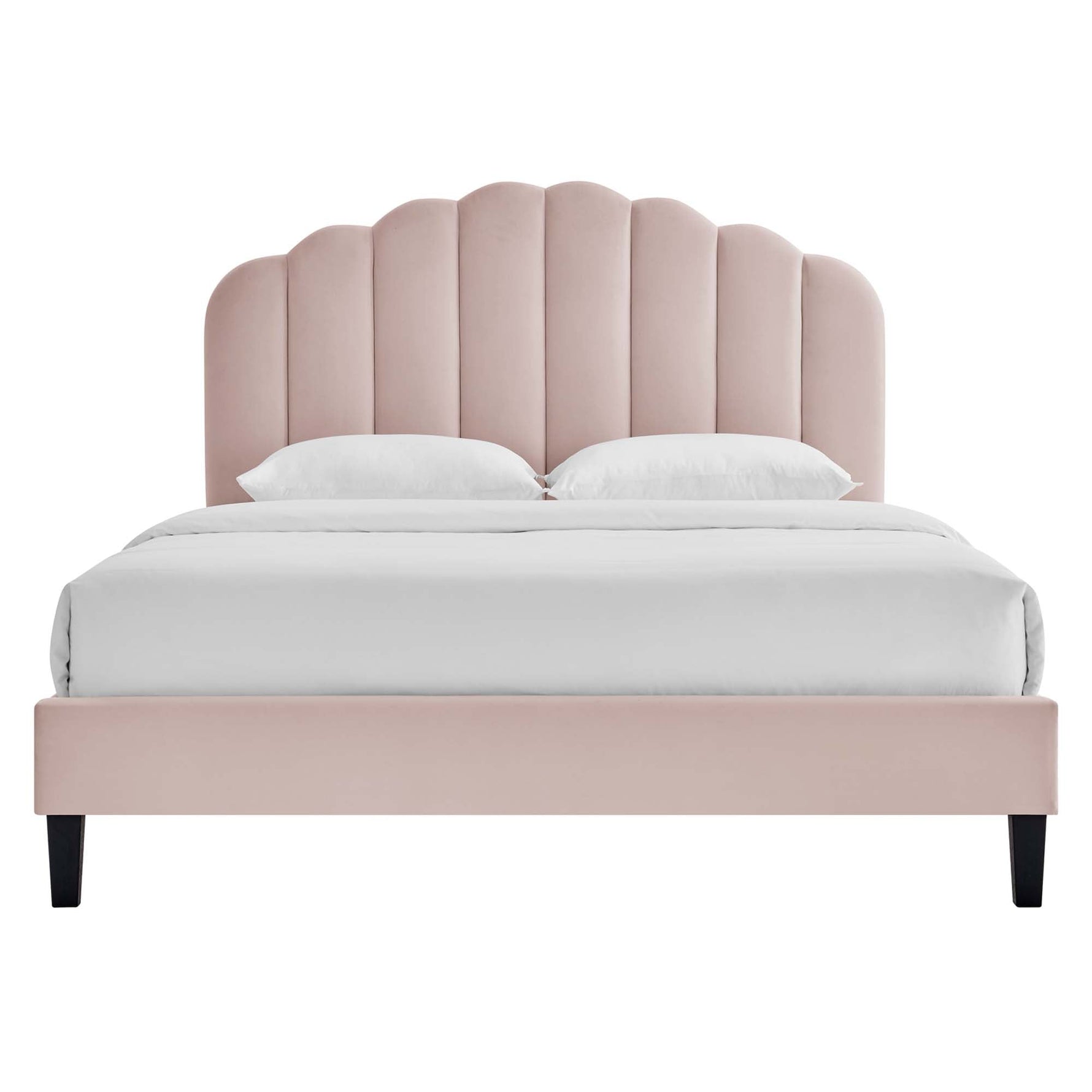 Daisy Performance Velvet Twin Platform Bed by Modway