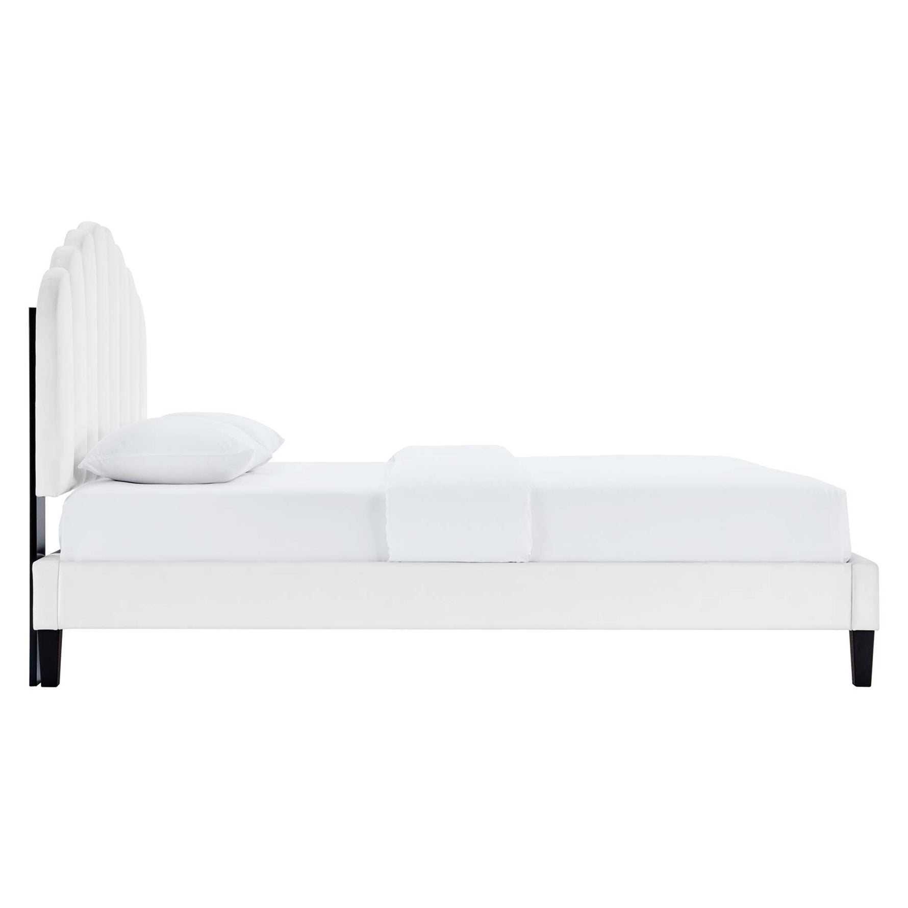 Daisy Performance Velvet Twin Platform Bed by Modway