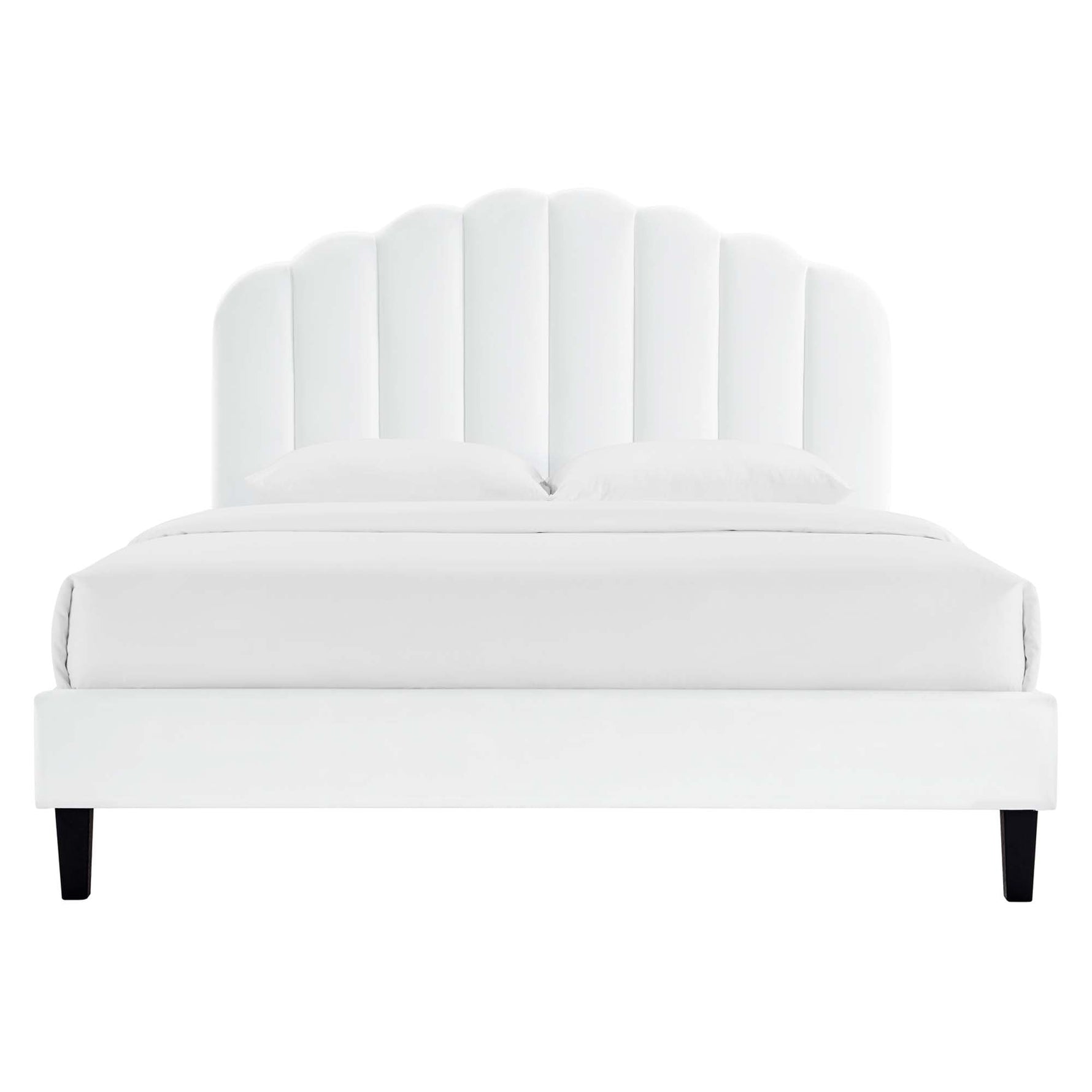 Daisy Performance Velvet Twin Platform Bed by Modway