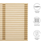 Render Wall Mount Twin Headboard by Modway