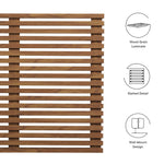Render Wall Mount Twin Headboard by Modway