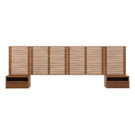 Render Wall Mount King Headboard and Nightstands by Modway