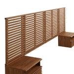 Render Wall Mount King Headboard and Nightstands by Modway