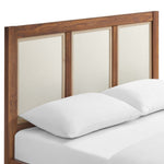 Capri Wood Grain Queen Platform Bed by Modway