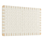 Sparta Weave Wall-Mount Vegan Leather Twin Headboard by Modway