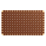Sparta Weave Wall-Mount Vegan Leather Twin Headboard by Modway