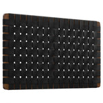 Sparta Weave Wall-Mount Vegan Leather Twin Headboard by Modway