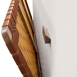 Sparta Weave Wall-Mount Vegan Leather Twin Headboard by Modway