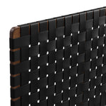 Sparta Weave Vegan Leather Twin Headboard