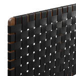 Sparta Weave Vegan Leather Full Headboard by Modway