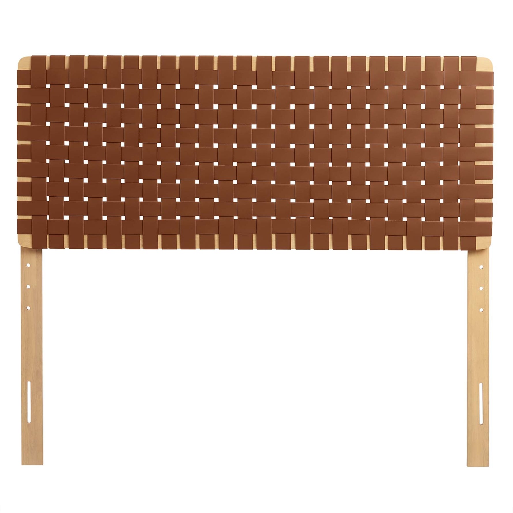 Sparta Weave Vegan Leather Full Headboard by Modway