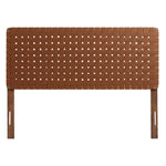 Sparta Weave Vegan Leather Full Headboard by Modway