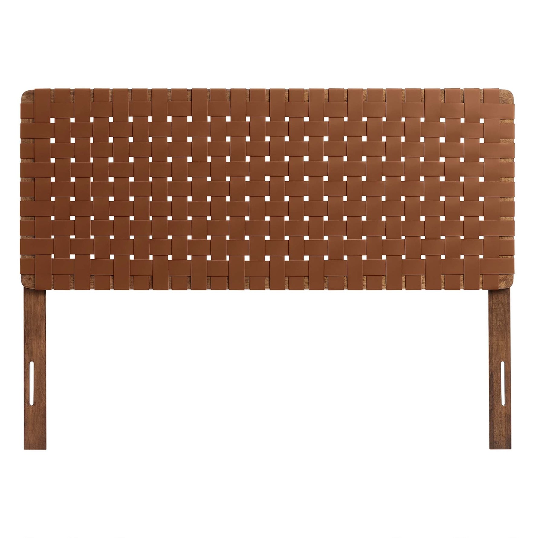 Sparta Weave Vegan Leather Full Headboard by Modway