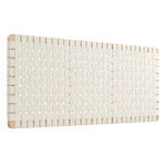 Sparta Vegan Leather Weave Queen Headboard by Modway