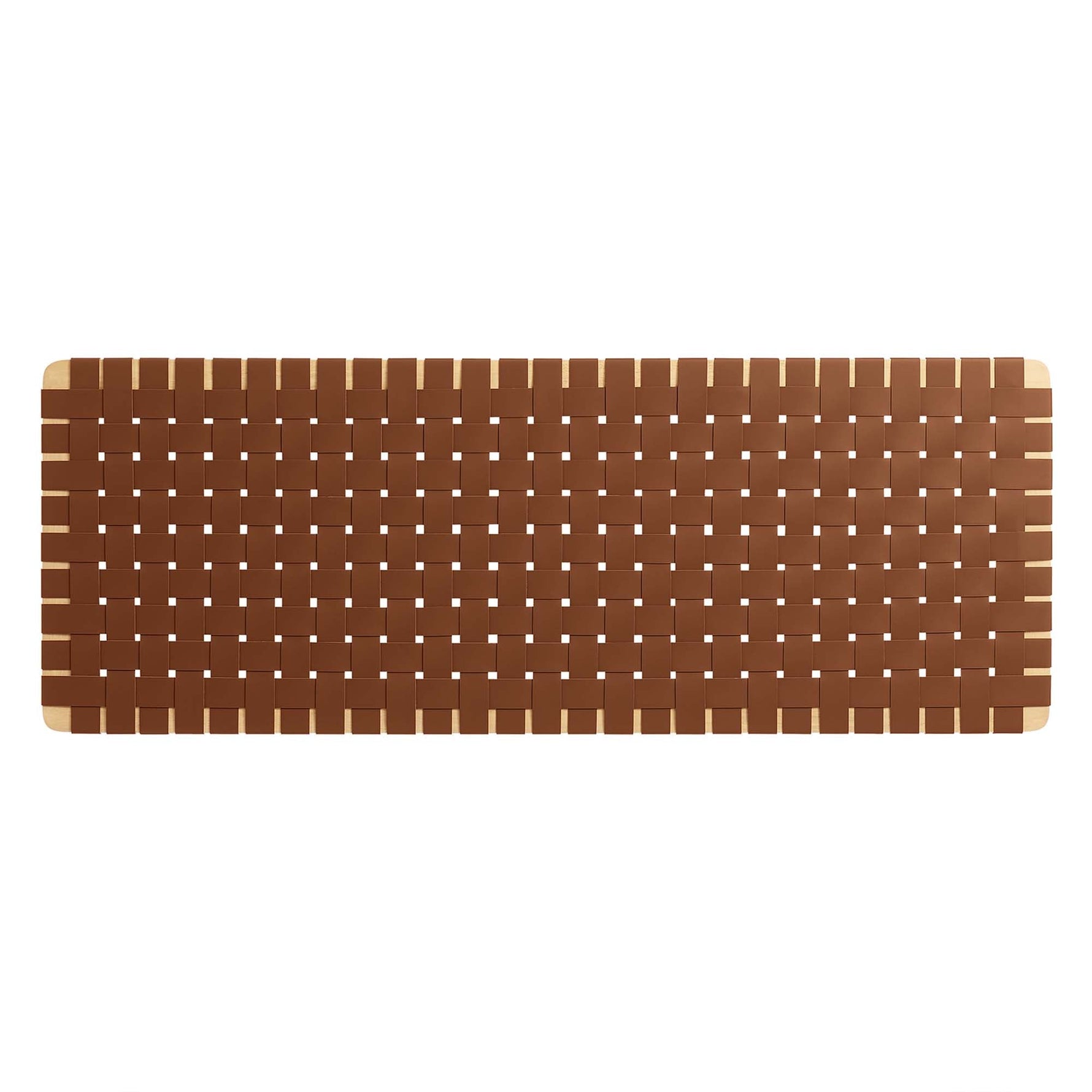 Sparta Vegan Leather Weave Queen Headboard by Modway