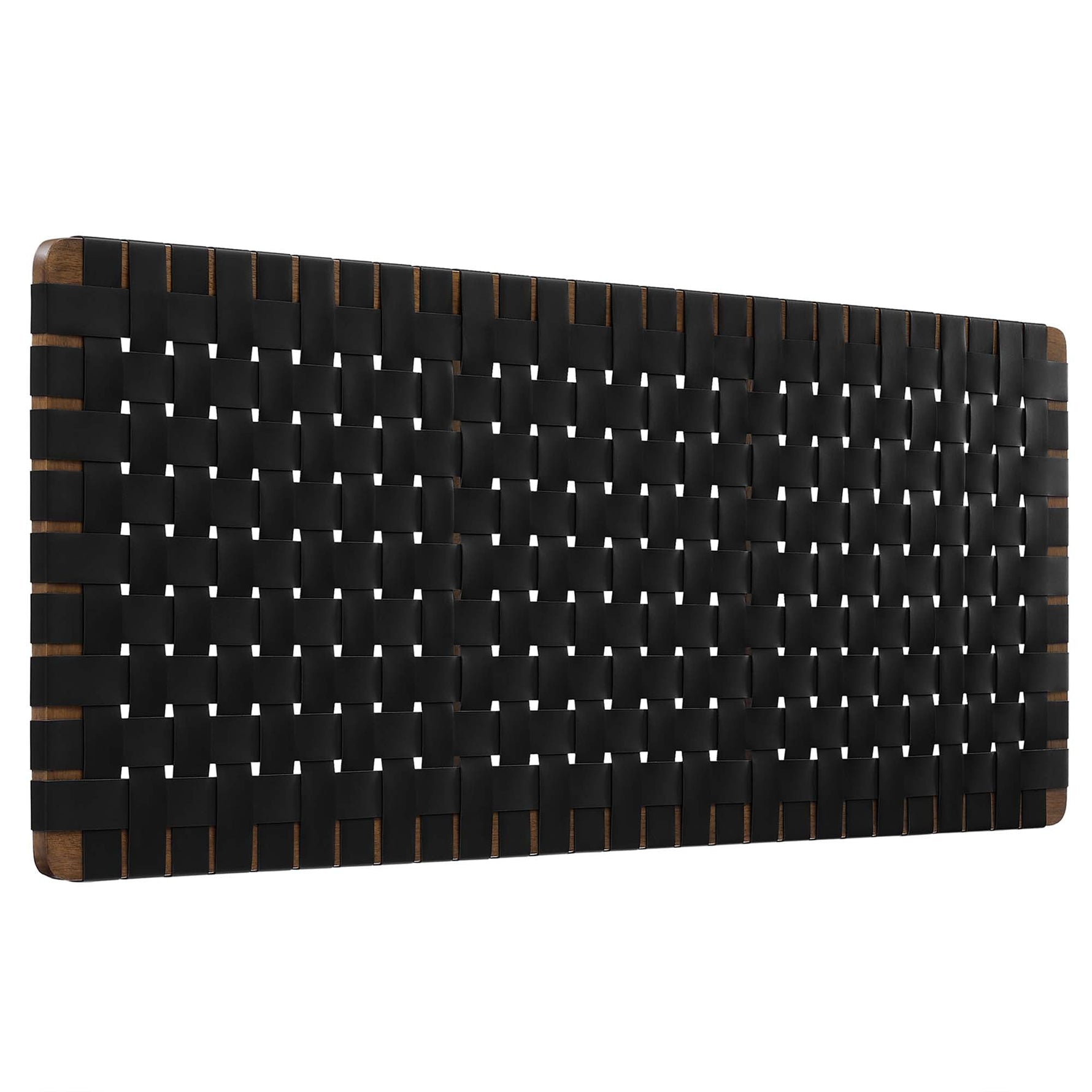 Sparta Vegan Leather Weave Queen Headboard by Modway