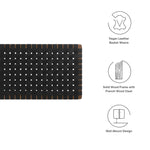 Sparta Vegan Leather Weave Queen Headboard by Modway