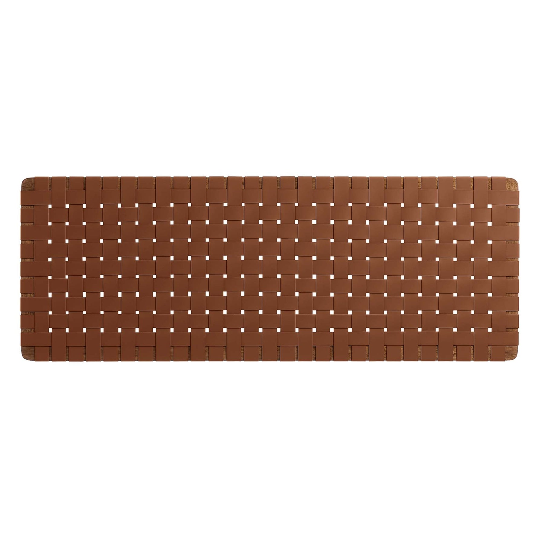 Sparta Vegan Leather Weave Queen Headboard by Modway