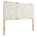 Sparta Weave Vegan Leather Queen Headboard by Modway
