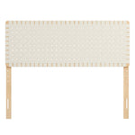 Sparta Weave Vegan Leather Queen Headboard by Modway