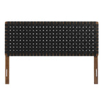 Sparta Weave Vegan Leather Queen Headboard by Modway