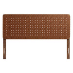 Sparta Weave Vegan Leather Queen Headboard by Modway