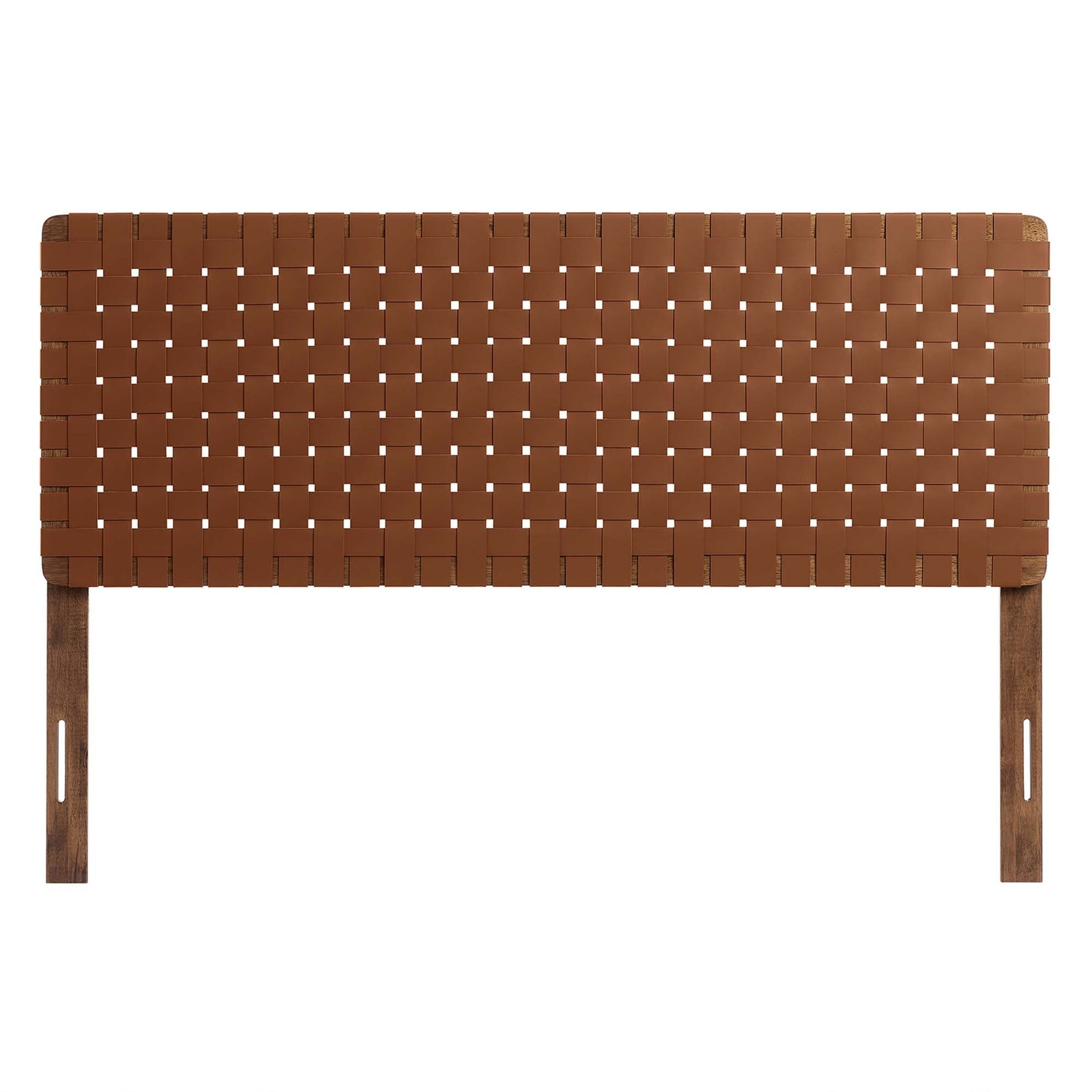 Sparta Weave Vegan Leather Queen Headboard by Modway